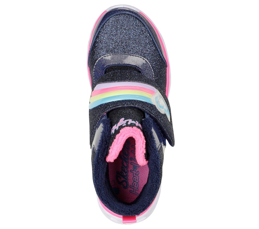 Enfant SKECHERS Bottes | S-Lights: Heart Lights - Brilliant Rainbow