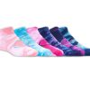 Enfant SKECHERS Chapeaux | 6 Pack Low Cut Tie-Dye Socks