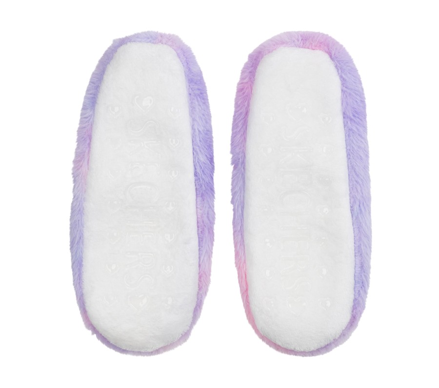 Femme SKECHERS Chaussettes | 1 Pack Unicorn Furry Slipper Socks