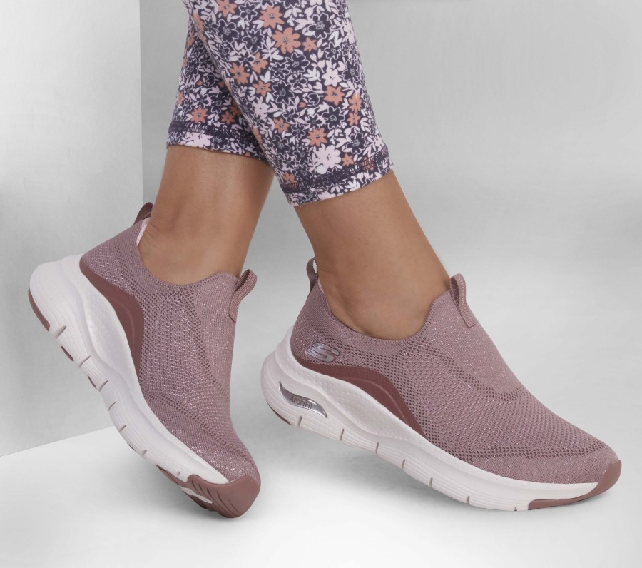 Femme SKECHERS Chaussures A Enfiler | Skechers Arch Fit - Keep It Up