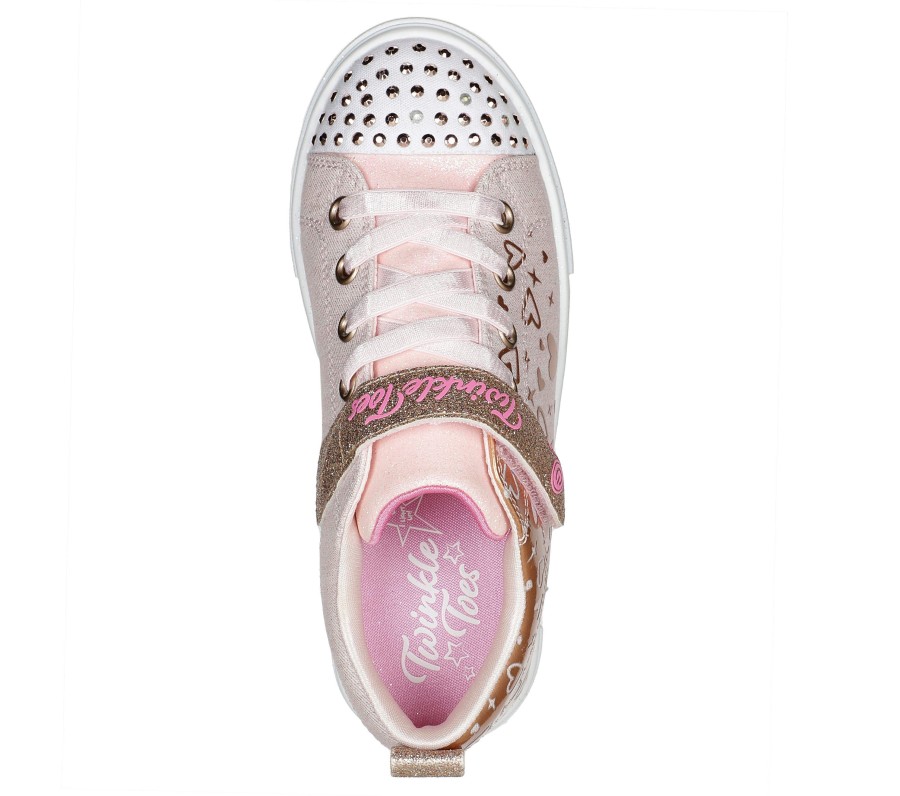 Enfant SKECHERS Chaussures A Lacets | Twinkle Toes: Twinkle Sparks - Heather Charm