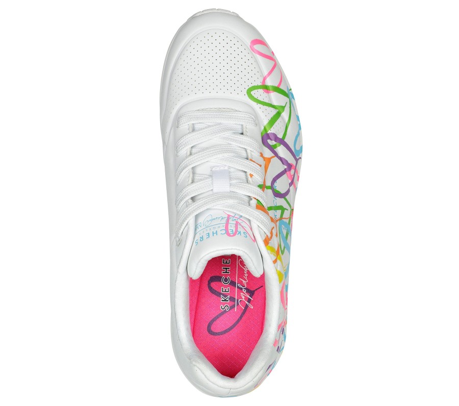 Femme SKECHERS Chaussures A Lacets | Jgoldcrown: Uno - Highlight Love