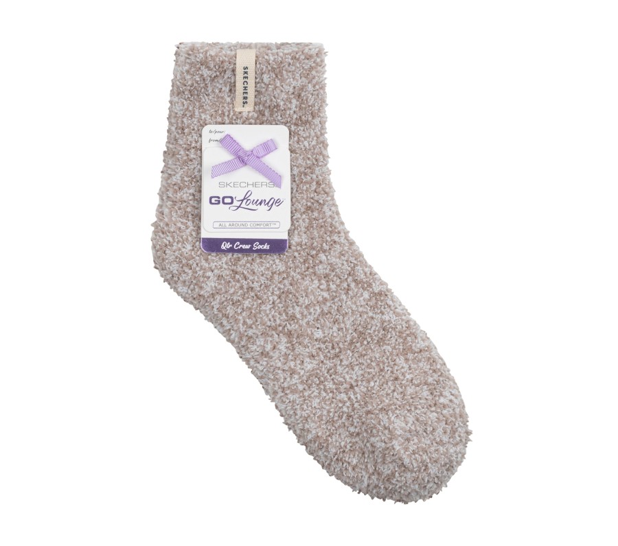 Femme SKECHERS Chaussettes | 2 Pack Furry Quarter Socks