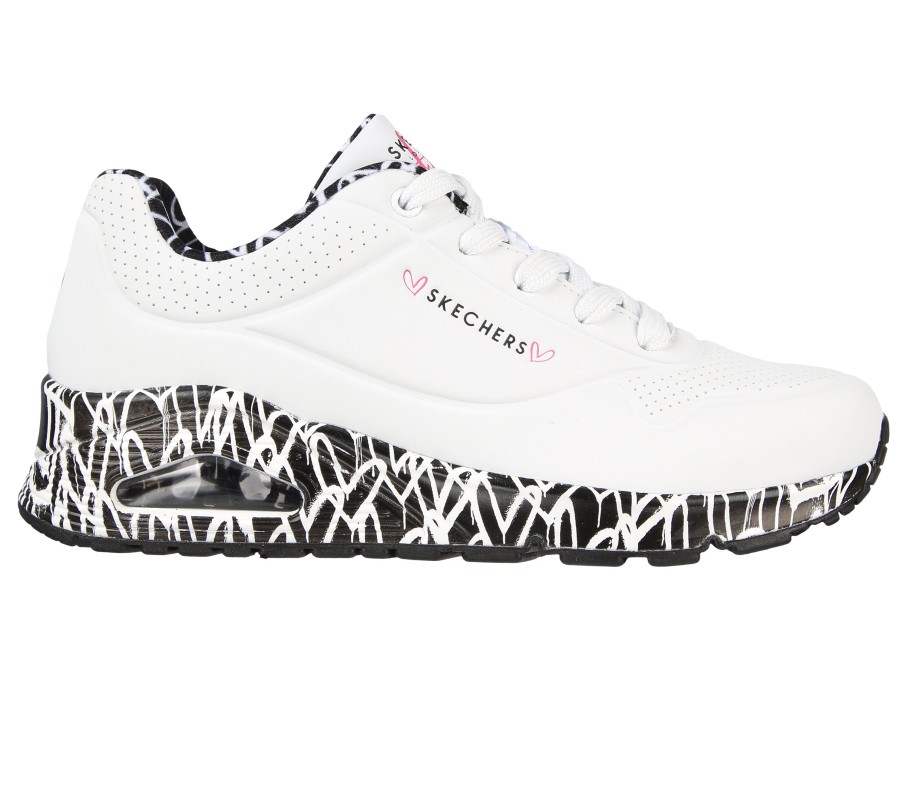 Femme SKECHERS Chaussures A Lacets | Skechers X Jgoldcrown: Uno - Loving Love