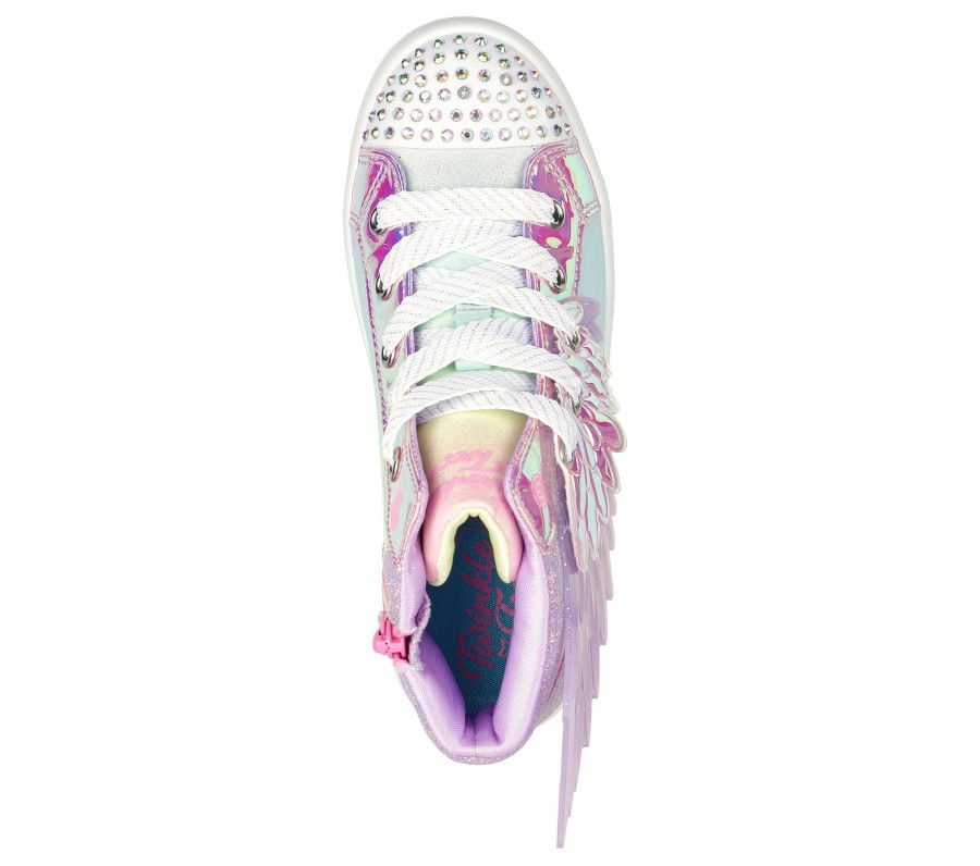 Enfant SKECHERS Chaussures A Lacets | Twinkle Toes: Twi-Lites 2.0 - Unicorn Wings