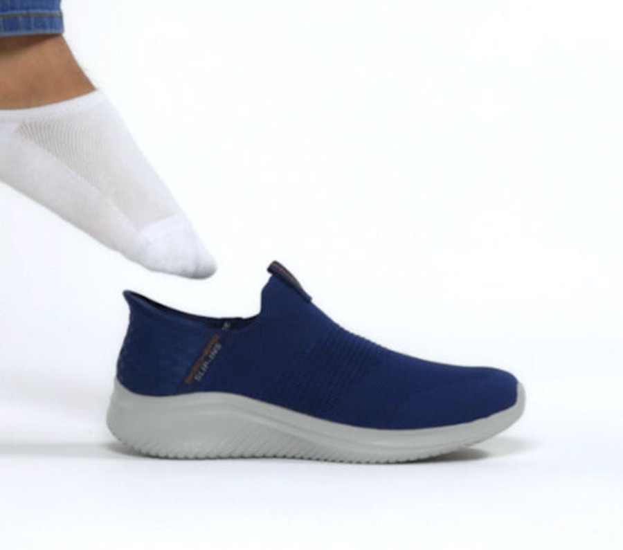 Homme SKECHERS Hands Free Slip-Ins | Skechers Slip-Ins: Ultra Flex 3.0 - Smooth Step