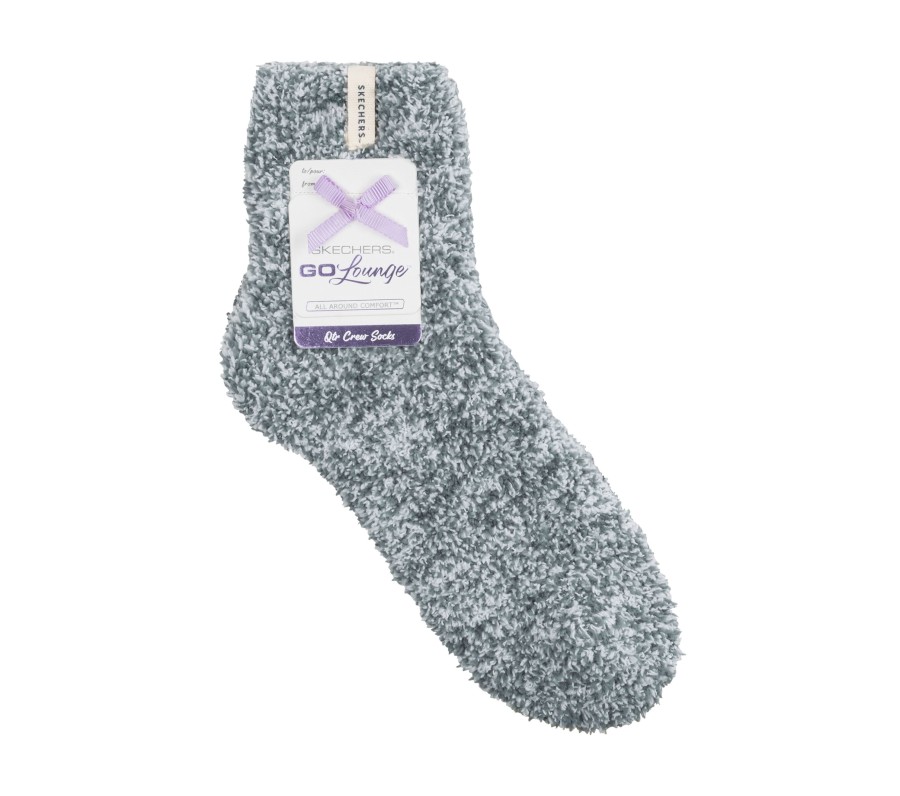 Femme SKECHERS Chaussettes | 2 Pack Furry Quarter Socks