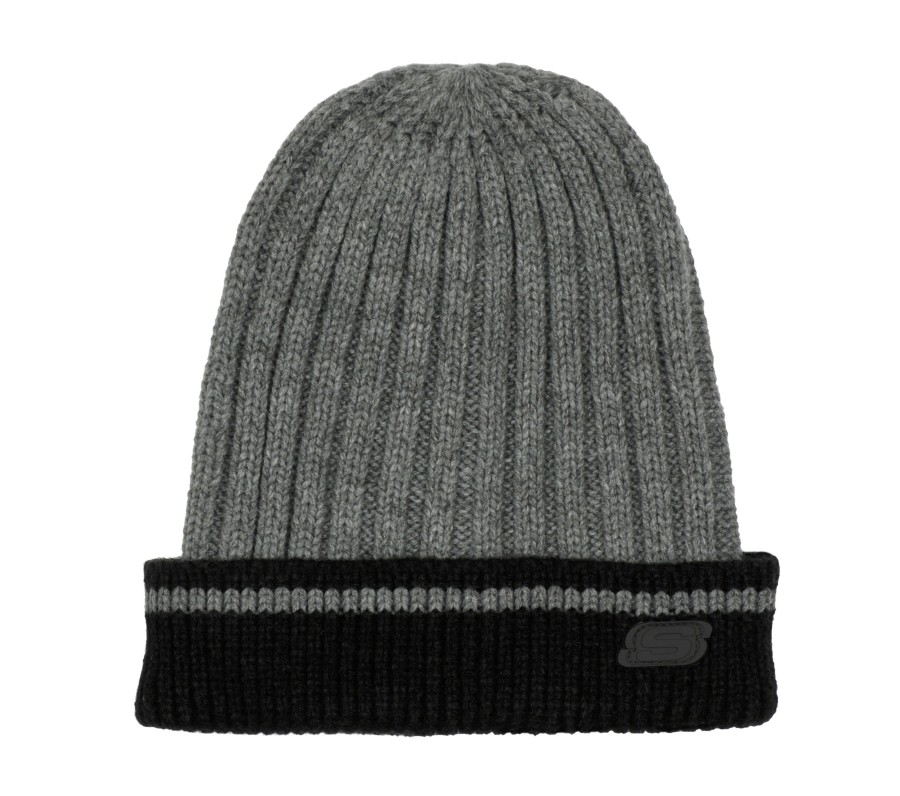 Vetements Et Accessoires SKECHERS Equipement Pour Temps Froid | Rib Knit Beanie Hat