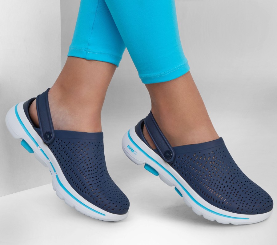 Femme SKECHERS Sandales | Foamies: Skechers Gowalk 5 - Astonished