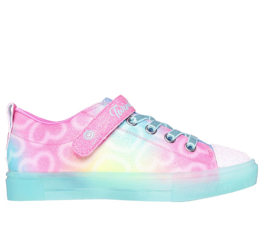 Enfant SKECHERS Chaussures A Enfiler | Twinkle Sparks Ice - Dreamsicle