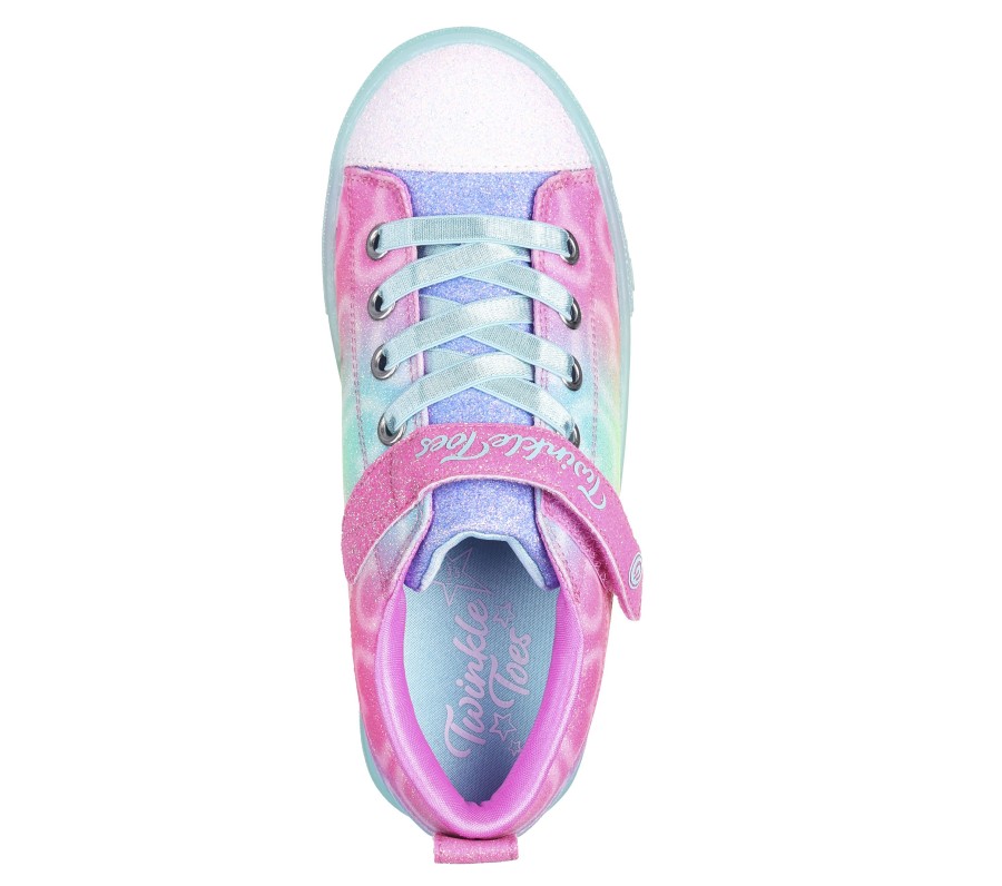 Enfant SKECHERS Chaussures A Enfiler | Twinkle Sparks Ice - Dreamsicle