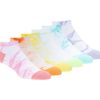 Enfant SKECHERS Chapeaux | Tie-Dye Pastel Socks - 6 Pack