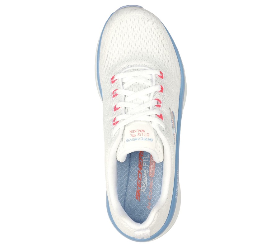 Femme SKECHERS Chaussures A Lacets | Relaxed Fit: D'Lux Walker - Fresh Finesse