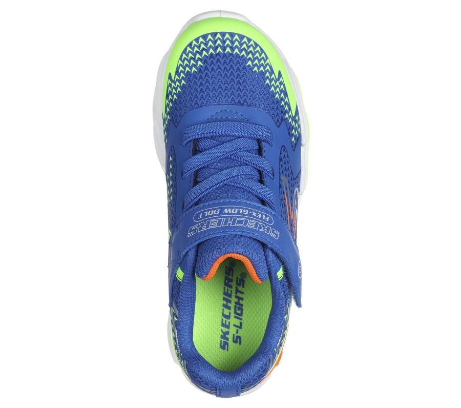 Enfant SKECHERS Chaussures A Enfiler | S Lights: Flex-Glow Bolt