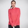 Femme SKECHERS Hauts | Skechluxe Restful Long Sleeve Hoodie