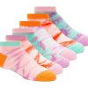 Enfant SKECHERS Chapeaux | 6 Pack Pastel Tie Dye Socks