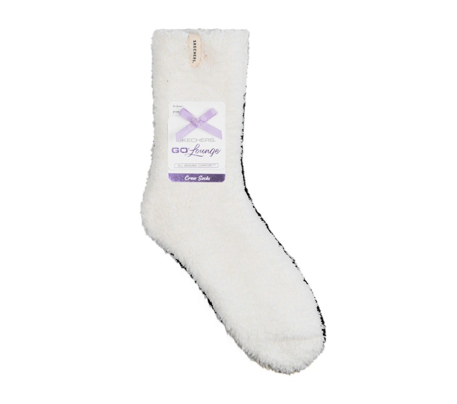 Vetements Et Accessoires SKECHERS Accessoires | Go Lounge Furry Crew Socks - 2 Pack