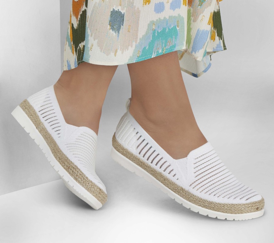 Femme SKECHERS Chaussures A Enfiler | Bobs Flexpadrille 3.0 - Sparkling Sky