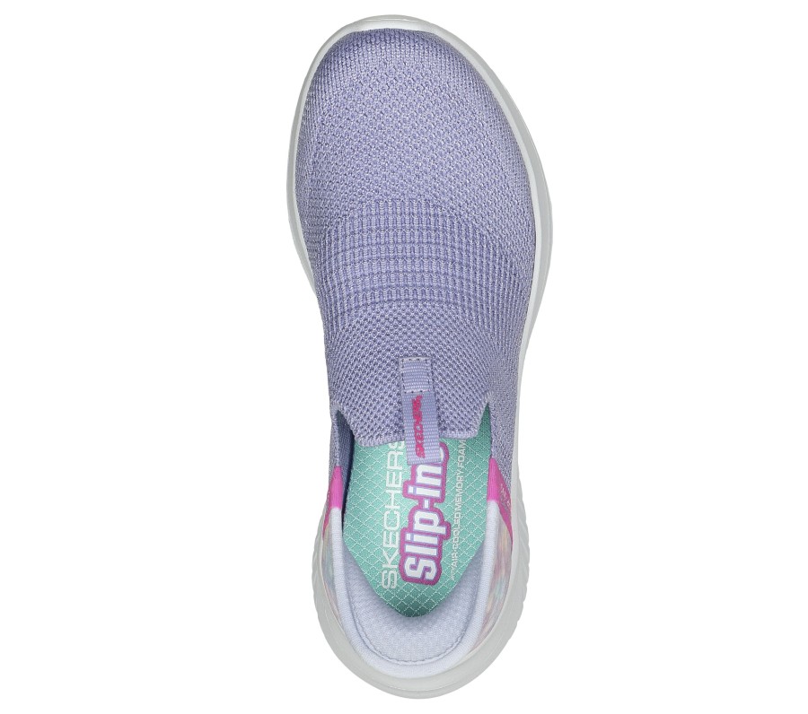 Enfant SKECHERS Chaussures A Enfiler | Skechers Slip-Ins: Ultra Flex 3.0 - Colory Wild