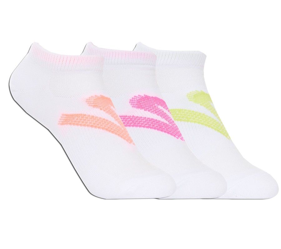 Vetements Et Accessoires SKECHERS Accessoires | 3 Pack Non Terry Ankle Color Socks