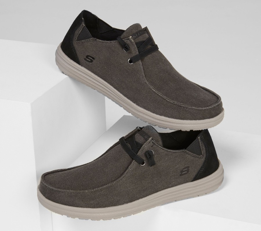 Homme SKECHERS Chaussures A Enfiler | Melson - Raymon