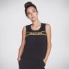 Femme SKECHERS Hauts | Skechers Apparel Festive Mesh Tank Top