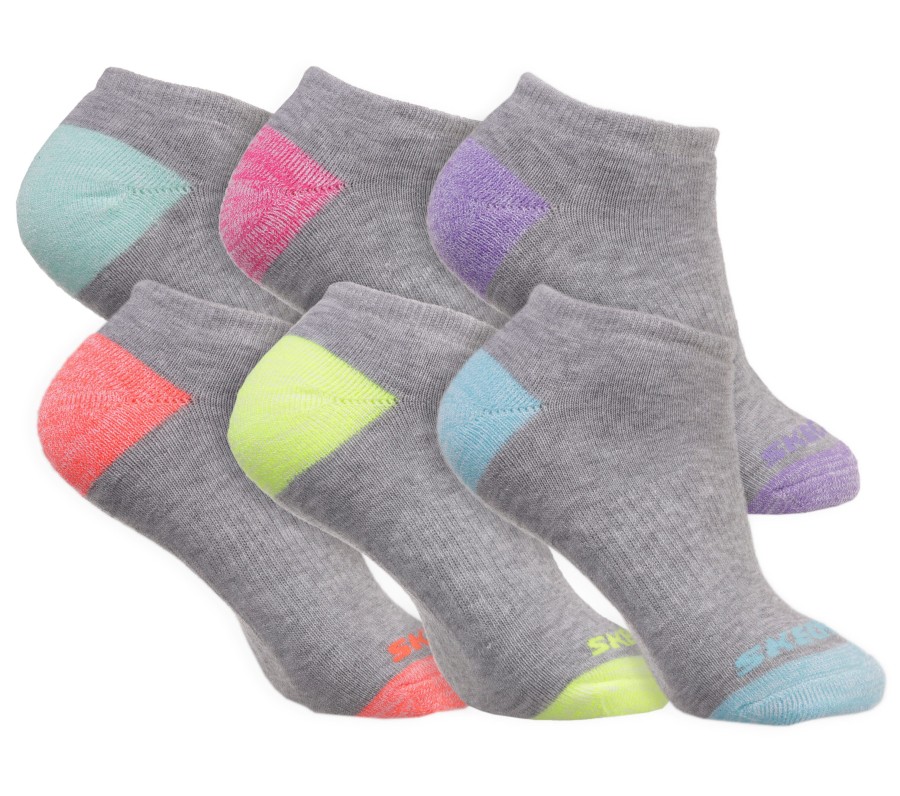 Femme SKECHERS Chaussettes | 6 Pack Low Cut Walking Socks