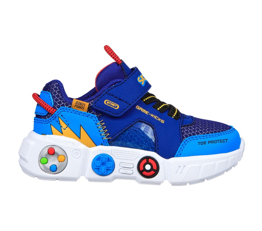 Enfant SKECHERS Baskets | Game Kicks: Lil Gametronix