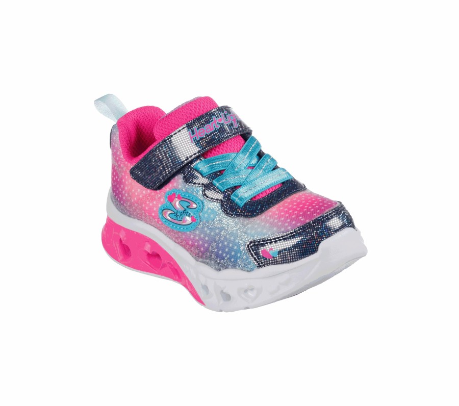 Enfant SKECHERS Chaussures A Enfiler | Flutter Heart Lights - Simply Love