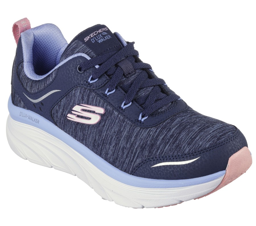 Femme SKECHERS Chaussures A Lacets | Relaxed Fit: D'Lux Walker - Cool Groove