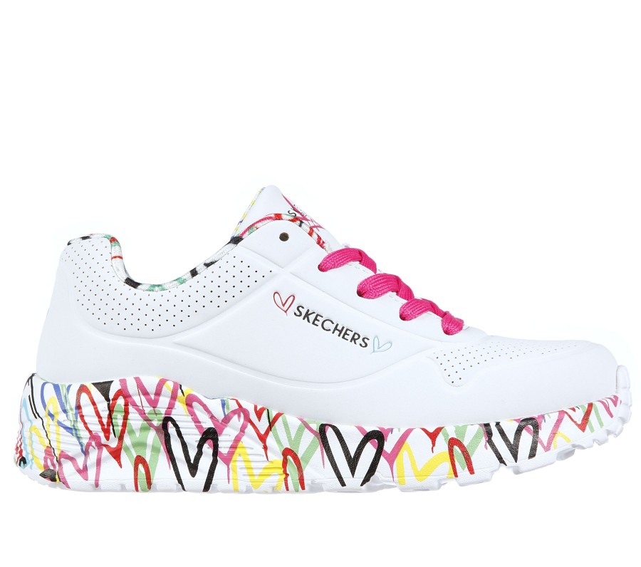 Enfant SKECHERS Chaussures Decontractees | Skechers X Jgoldcrown: Uno Lite - Lovely Luv