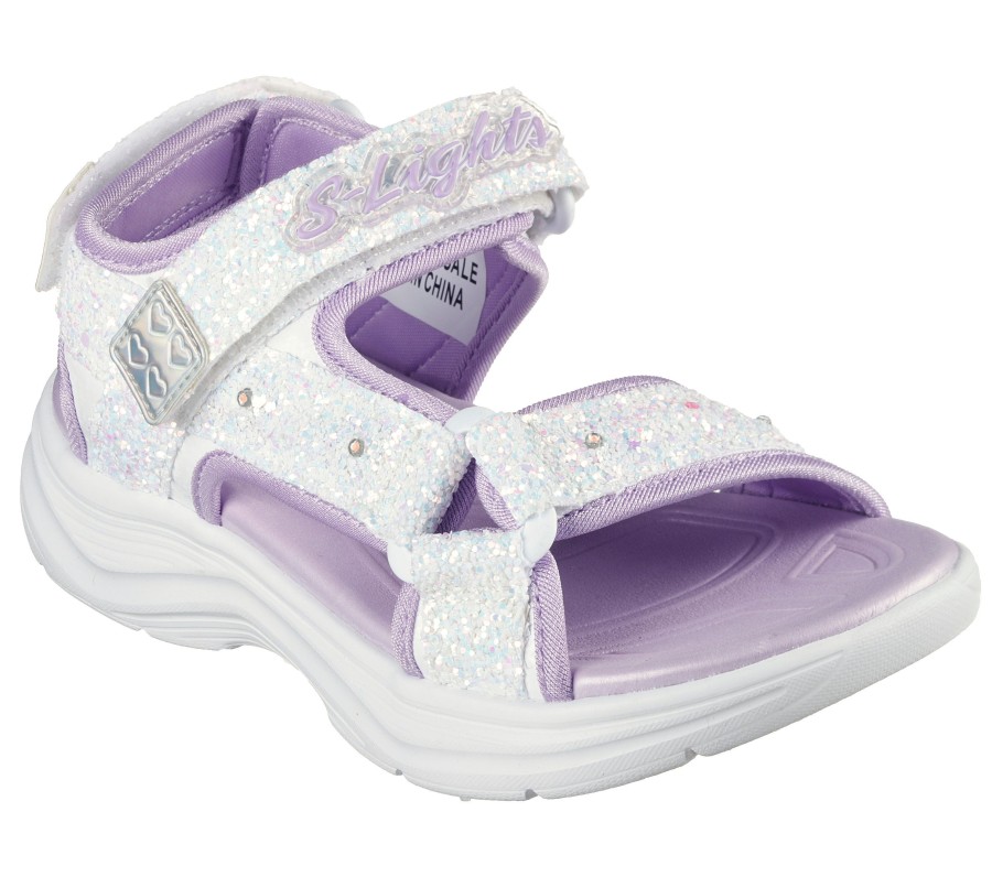 Enfant SKECHERS Lumineuses | Glimmer Kicks - Glittery Glam