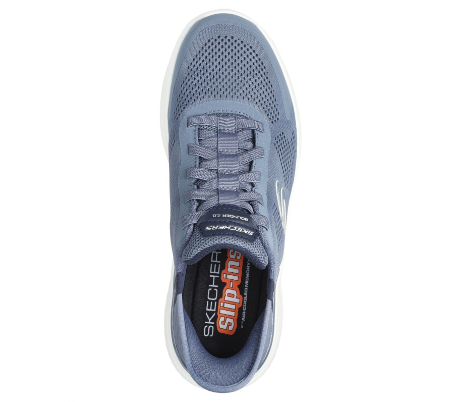 Homme SKECHERS Chaussures A Enfiler | Skechers Slip-Ins: Bounder 2.0 - Emerged