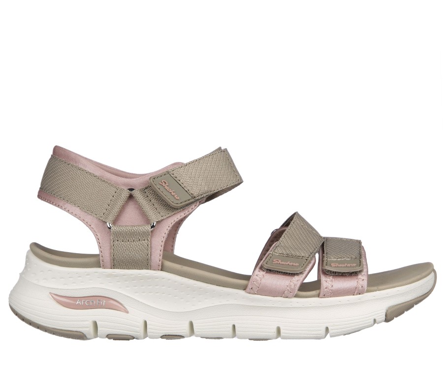 Femme SKECHERS Sandales | Skechers Arch Fit - Fresh Bloom