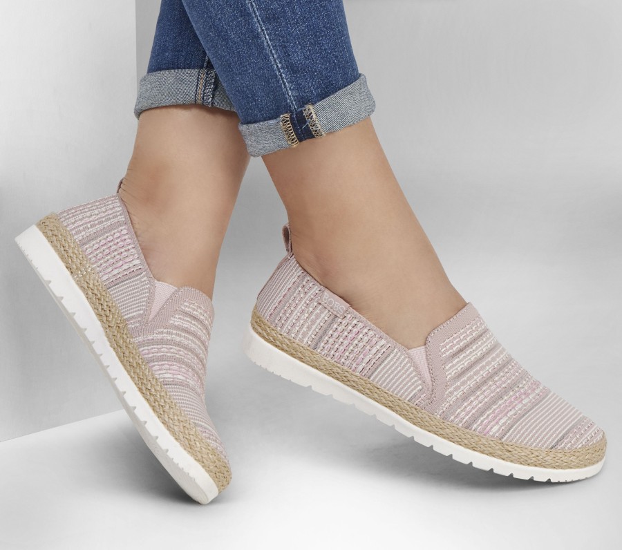 Femme SKECHERS Chaussures A Enfiler | Bobs Flexpadrille 3.0 - Island Muse