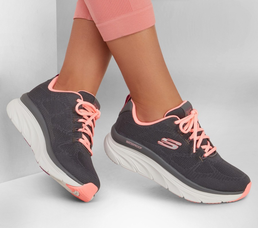 Femme SKECHERS Chaussures A Lacets | Relaxed Fit: D'Lux Walker - Get Oasis