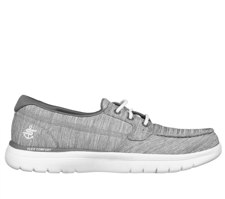 Femme SKECHERS Chaussures A Enfiler | On-The-Go Flex - Ashore