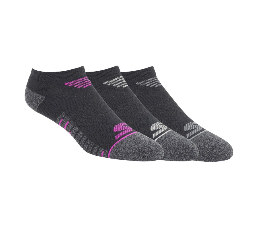 Vetements Et Accessoires SKECHERS Accessoires | 3 Pack No Show Microfiber Socks