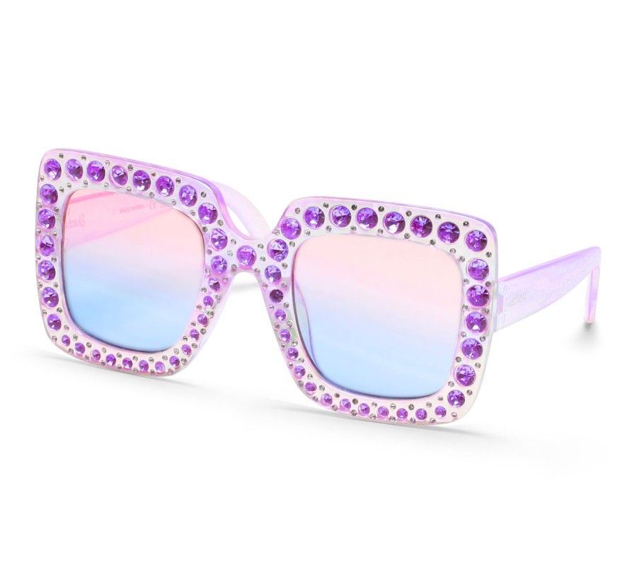 Vetements Et Accessoires SKECHERS Lunettes De Soleil | Square Rhinestone Sunglasses