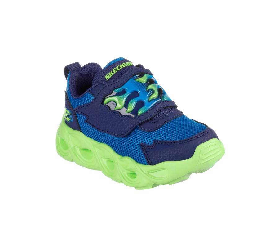 Enfant SKECHERS Chaussures Decontractees | S Lights: Thermo Flash - Flame Flow