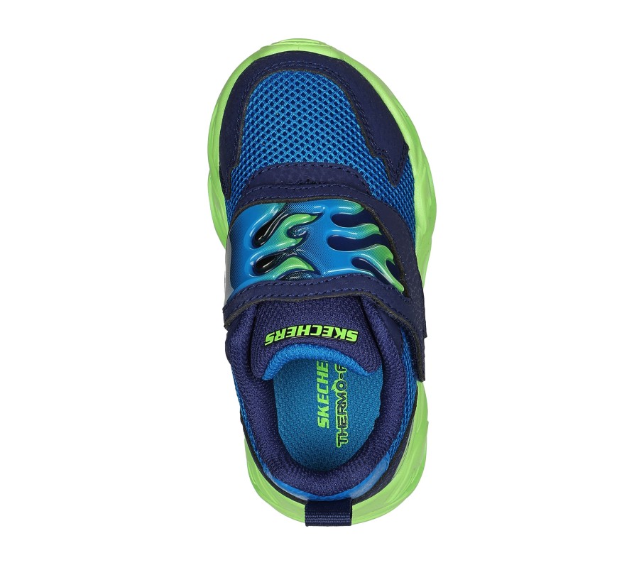 Enfant SKECHERS Chaussures Decontractees | S Lights: Thermo Flash - Flame Flow