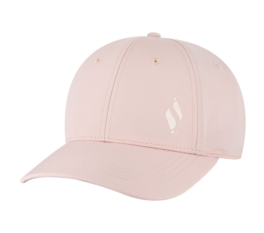 Femme SKECHERS Chapeaux | Skech-Shine Rose Gold Diamond Hat