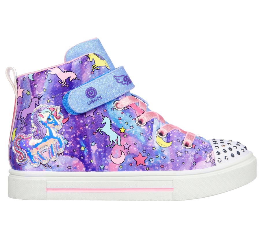 Enfant SKECHERS Lumineuses | Twinkle Toes: Twinkle Sparks - Unicorn Daydream