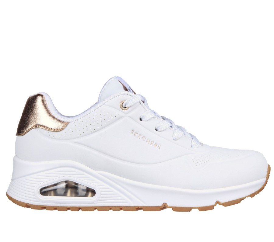 Femme SKECHERS Chaussures A Lacets | Uno - Golden Air