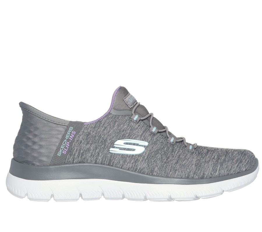 Femme SKECHERS Chaussures A Enfiler | Skechers Slip-Ins: Summits - Dazzling Haze