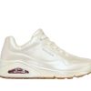 Femme SKECHERS Chaussures A Lacets | Uno - Pearl Queen