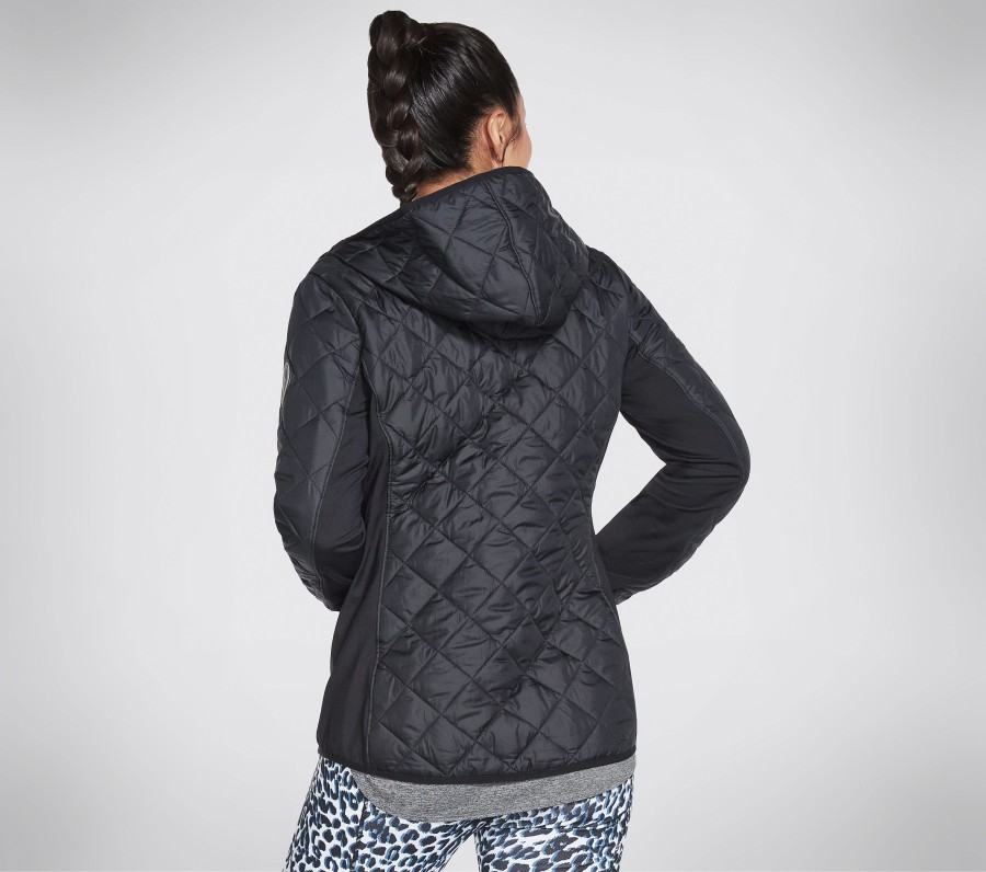 Femme SKECHERS Hauts | Skechers Gowalk Wear Everyday Puffer Jacket