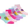 Enfant SKECHERS Chapeaux | Smiley Floral Socks - 6 Pack