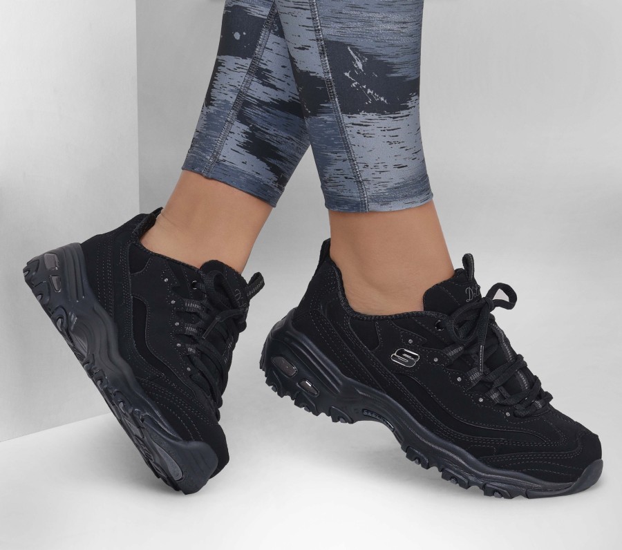 Femme SKECHERS Chaussures A Lacets | D'Lites - Play On