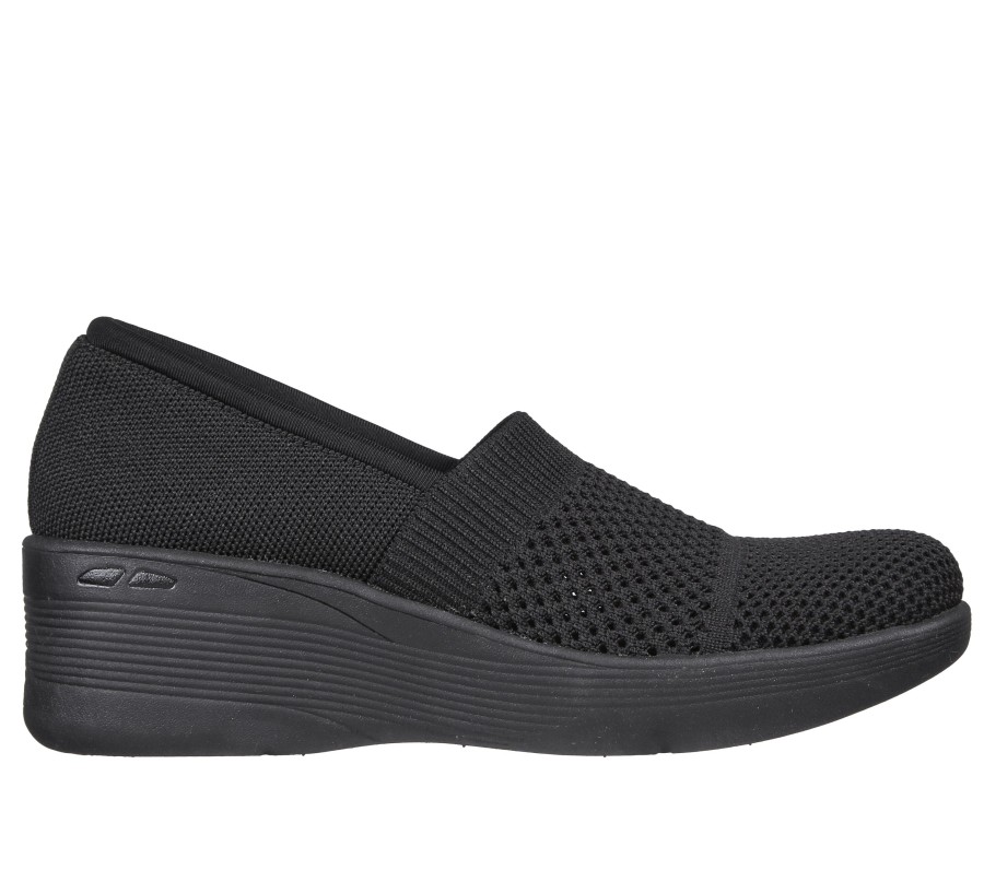 Femme SKECHERS Chaussures Compensees | Pier-Lite - Wow Factor